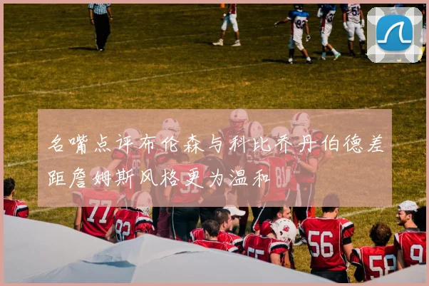 名嘴点评布伦森与科比乔丹伯德差距詹姆斯风格更为温和